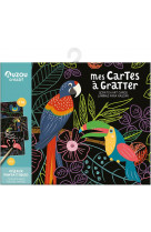 Ma pochette d-artiste - mes cartes a gratter - oiseaux fantastiques ne