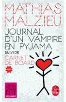 Journal d-un vampire en pyjama + carnet de board