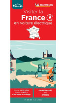 Carte nationale visiter la france en voiture electrique