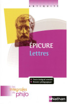 Les intégrales de philo - epicure, lettres