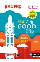 New very good trip - anglais - bac pro - tome unique - niveau a2/b1+ - livre + licence élève