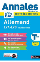 Annales bac 2024 allemand terminale - corrigé