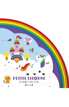 Petite licorne et l'arc-en-ciel