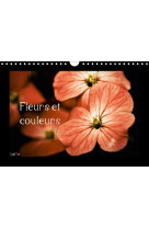 Fleurs et couleurs (calendrier mural calendrier perpétuel din a4 horizontal)