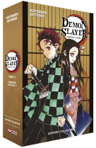 Coffret demon slayer t21 + fanbook n°01