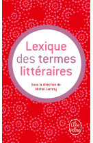 Lexique des termes littéraires