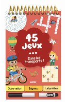 45 jeux - dans les transports !