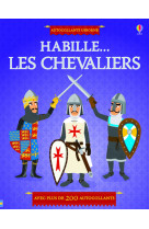 Habille... les chevaliers - autocollants usborne