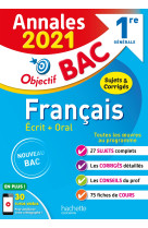 Annales bac 2021 français 1ères