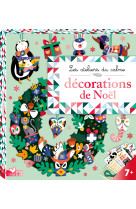 Décorations de noel - boîte avec accessoires