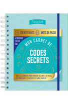 Mon carnet de codes secrets mémoniak 2020