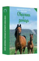 Mon agenda scolaire chevaux et poneys 2022-2023