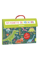 Ma pochette de pochoirs - dinosaures (coll. ma pochette d'artiste)