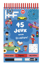 45 jeux - en voiture !