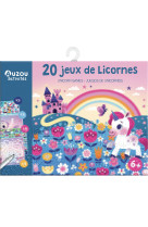 Ma pochette de jeux - 20 jeux de licornes