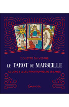 Le tarot de marseille - coffret - le livre & le jeu traditionnel de 78 lames