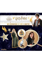 Harry potter - mes cartes à gratter décorations de noël