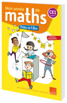 Mon annee de maths ce1 - fichier eleve edition 2017