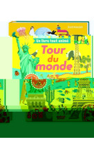 Apprendre en jouant - un livre tout animé - tour du monde