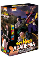 Coffret my hero academia vol. 1 à 3