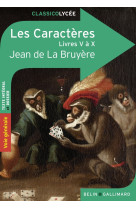 Les caractères (livres v à x)