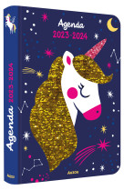 Agenda licorne et sequins 2023-2024