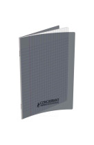 Cahier polypro 24x32 96p noir