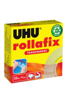 Scotch rollafix transparent uhu 33mx19mm