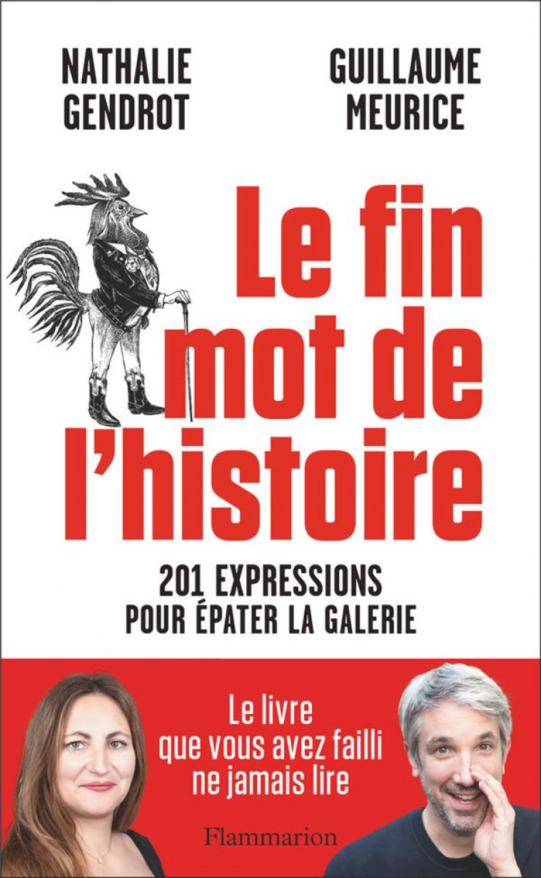LE FIN MOT DE L'HISTOIRE - 201 EXPRESSIONS POUR EPATER LA GALERIE - GENDROT/MEURICE - FLAMMARION