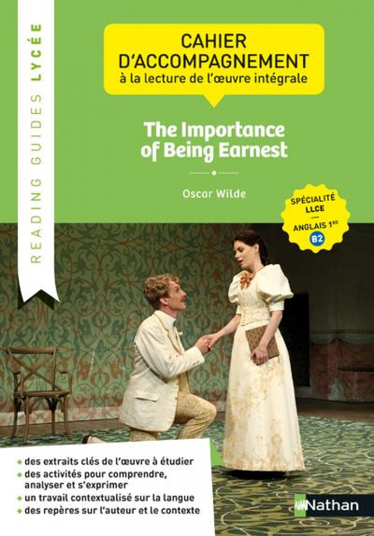 READING GUIDES - THE IMPORTANCE OF BEING EARNEST - TONEATTI ODETTE - CLE INTERNAT