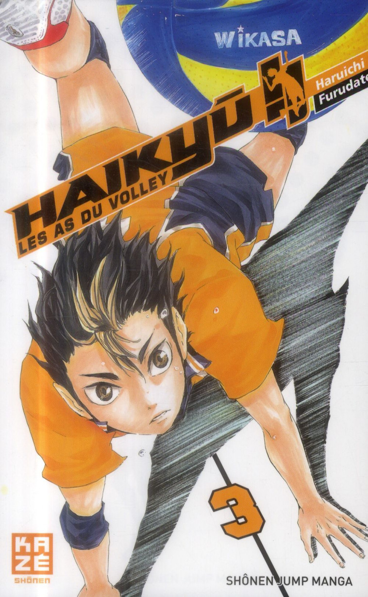 HAIKYU !! - LES AS DU VOLLEY T03 - FURUDATE HARUICHI - Kaze Manga