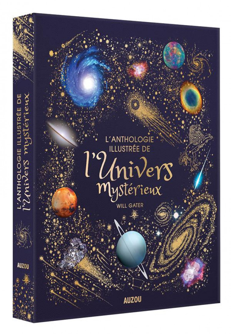 L'ANTHOLOGIE ILLUSTREE DE L'UNIVERS MYSTERIEUX - GATER/LEYMARIE/LONG - PHILIPPE AUZOU