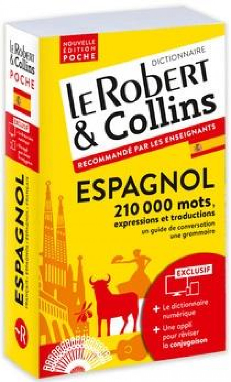 LE ROBERT & COLLINS POCHE ESPAGNOL - COLLECTIF - LE ROBERT