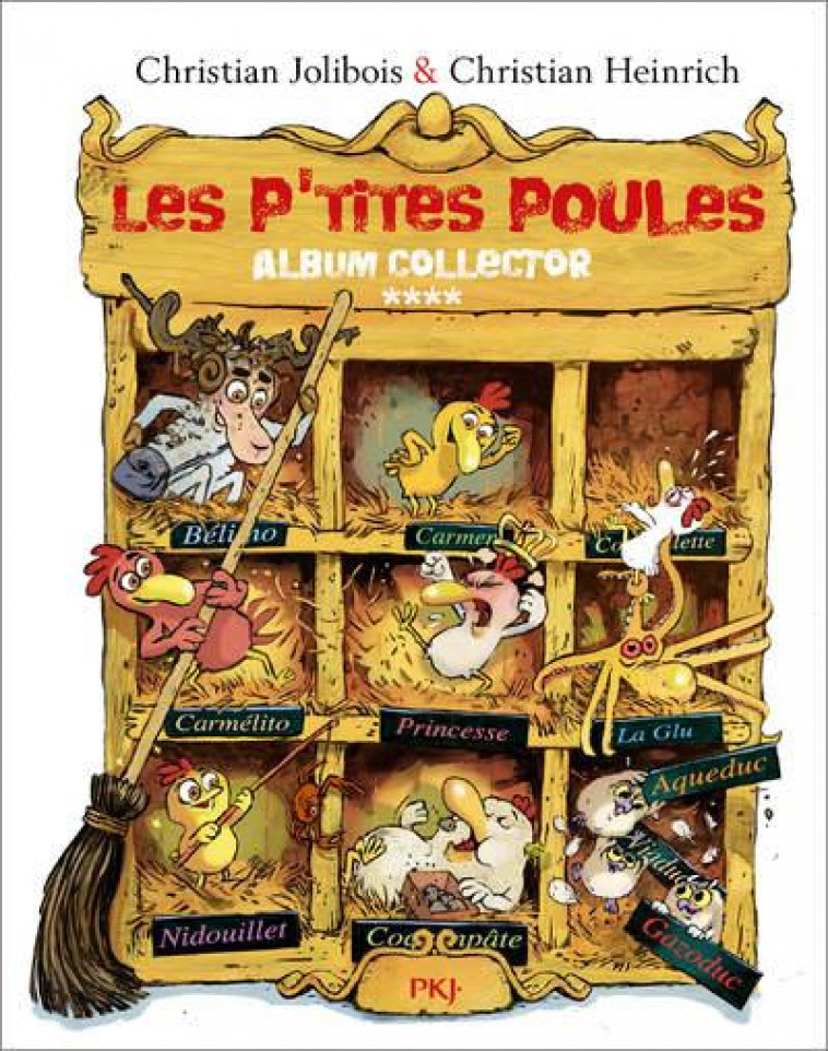 LES P'TITES POULES - ALBUM COLLECTOR T04 (TOMES 13 A 16) - VOL04 - JOLIBOIS/HEINRICH - POCKET