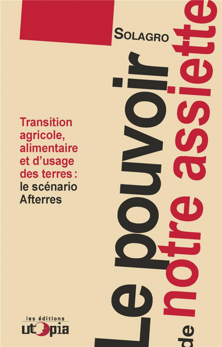 LE POUVOIR DE NOTRE ASSIETTE - XXX - UTOPIA