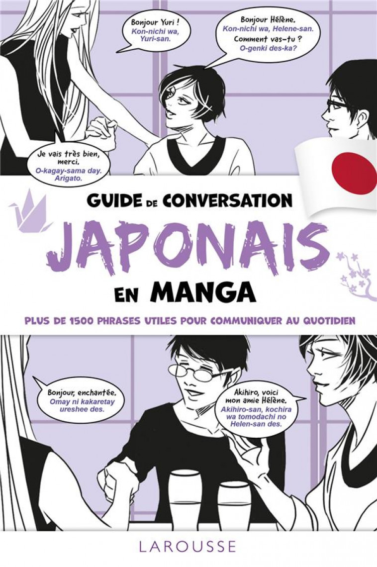 GUIDE DE CONVERSATION JAPONAIS EN MANGA - COLLECTIF - LAROUSSE