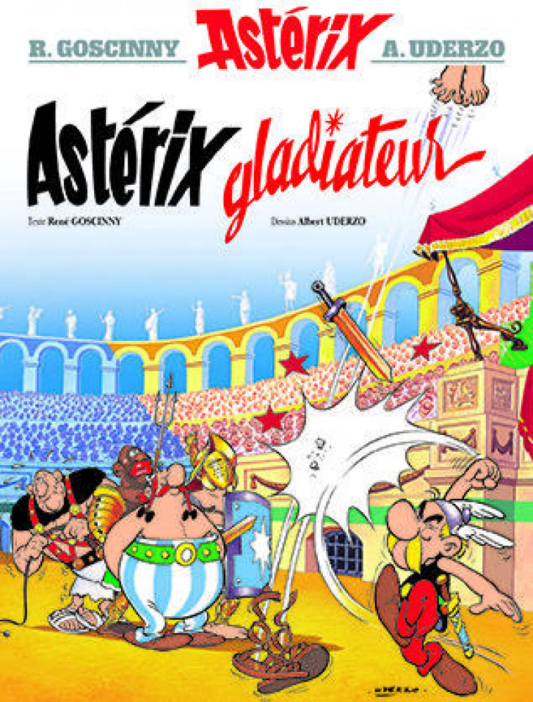 ASTERIX - T04 - ASTERIX - ASTERIX GLADIATEUR - N 4 - GOSCINNY/UDERZO - HACHETTE