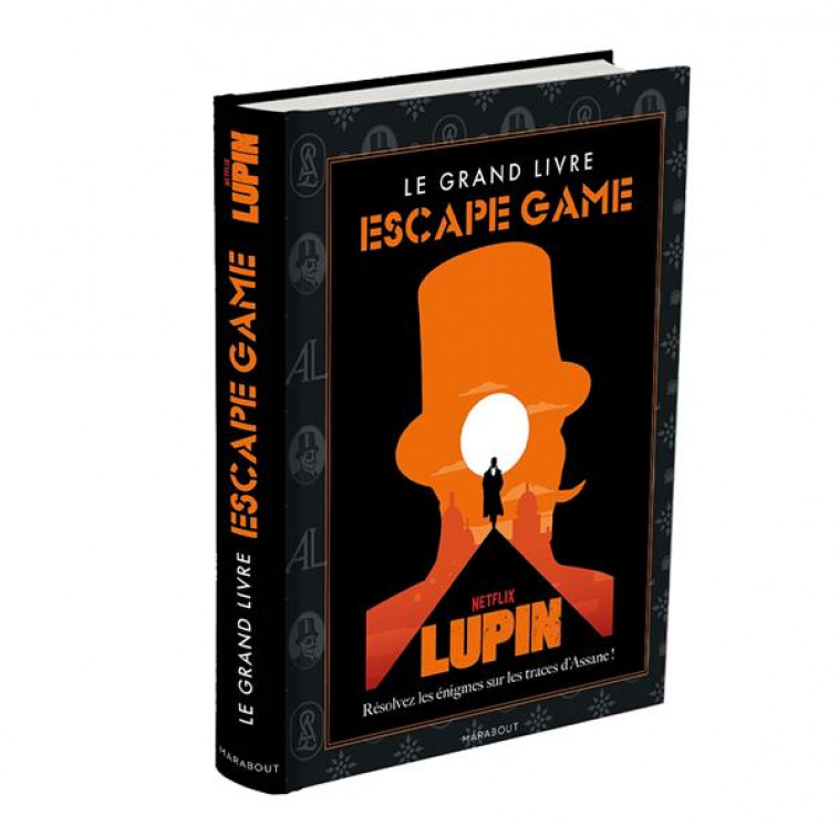 LE GRAND LIVRE ESCAPE GAME LUPIN - COLLECTIF - MARABOUT