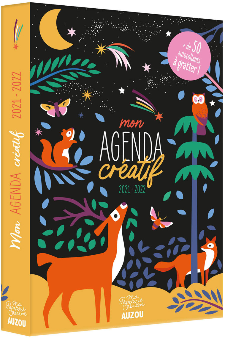 MON AGENDA CREATIF - 2021-2022 - Nadia TAYLOR - AUZOU