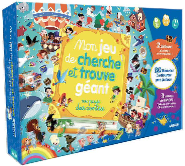 MON JEU DE CHERCHE ET TROUVE GEANT AU PAYS DES CONTES - Paku Paku,  Paku,  Paku - AUZOU