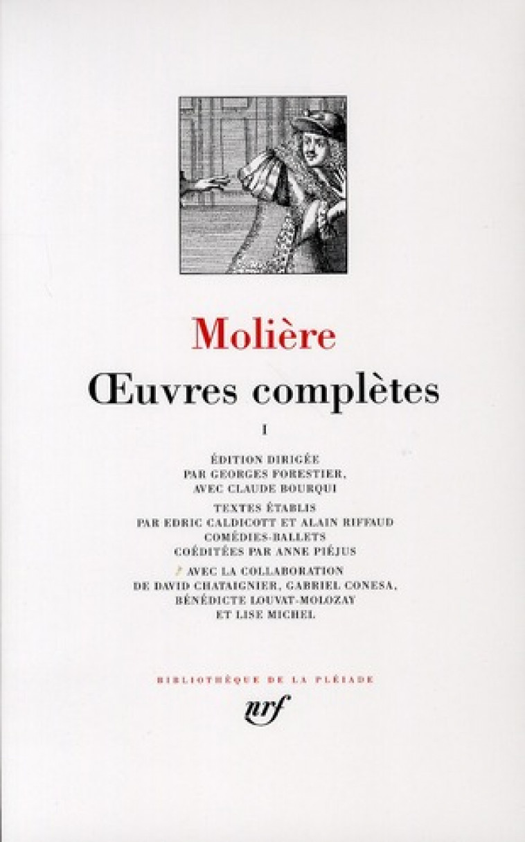 OEUVRES COMPLETES - VOL01 - MOLIERE - GALLIMARD