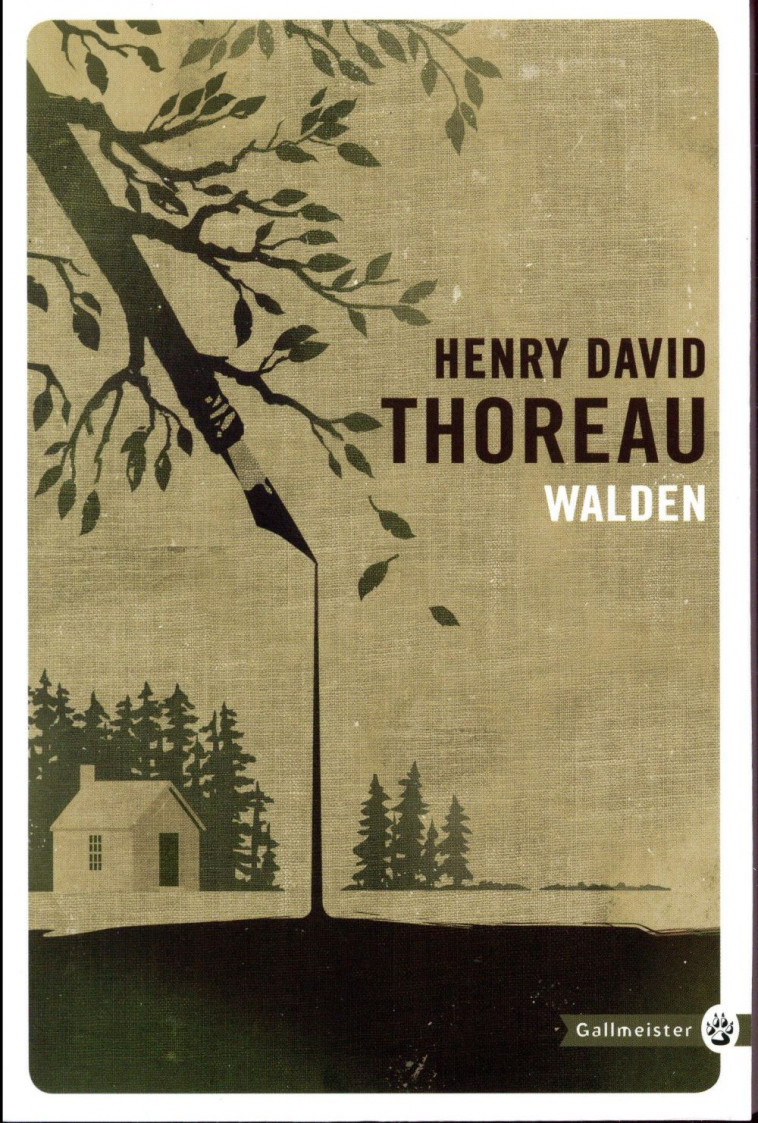 WALDEN - THOREAU HENRY DAVID - Gallmeister
