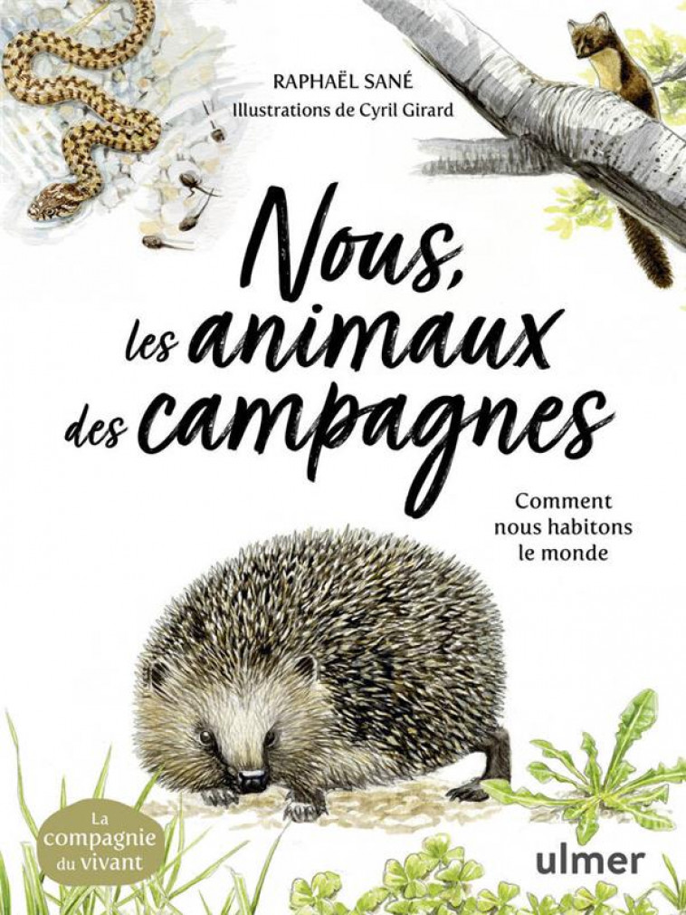 NOUS, LES ANIMAUX DES CAMPAGNES - COMMENT HABITER LE MONDE - SANE RAPHAEL - ULMER
