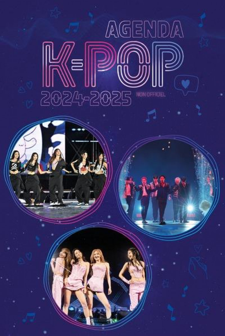 K-POP - AGENDA 2024-2025 - BILLON/SACRE - DRAGON D'OR