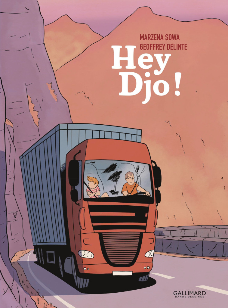 HEY DJO ! - Geoffrey DELINTE, Marzena SOWA - GALLIMARD BD