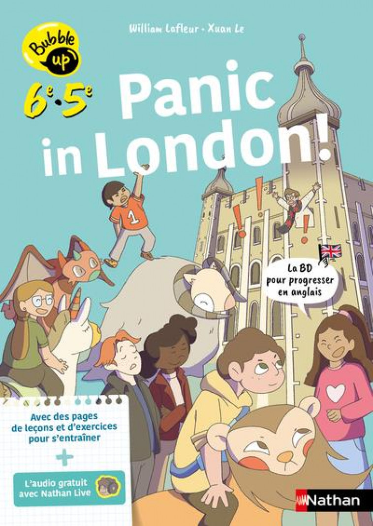 BUBBLE UP - PANIC IN LONDON - LAFLEUR - CLE INTERNAT