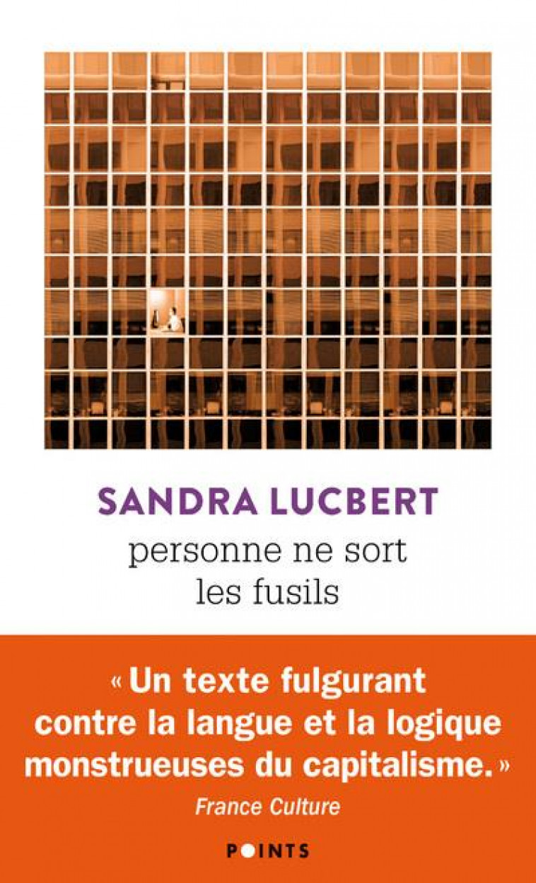 PERSONNE NE SORT LES FUSILS - LUCBERT, SANDRA - POINTS