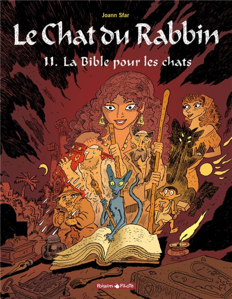 LE CHAT DU RABBIN - TOME 11 - LA BIBLE POUR LES CHATS - SFAR JOANN - DARGAUD