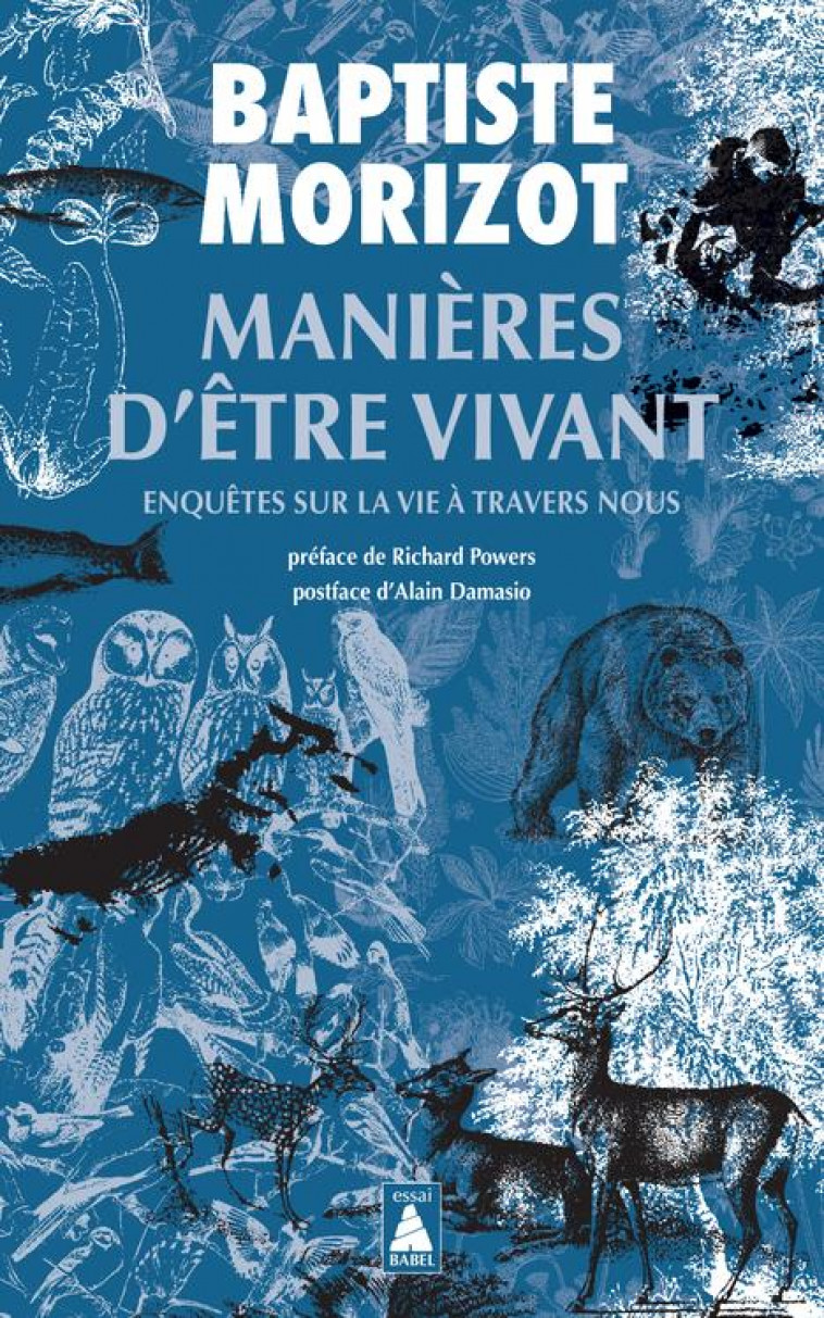MANIERES D-ETRE VIVANT - ENQUETES SUR LA VIE A TRAVERS NOUS - MORIZOT/POWERS - ACTES SUD