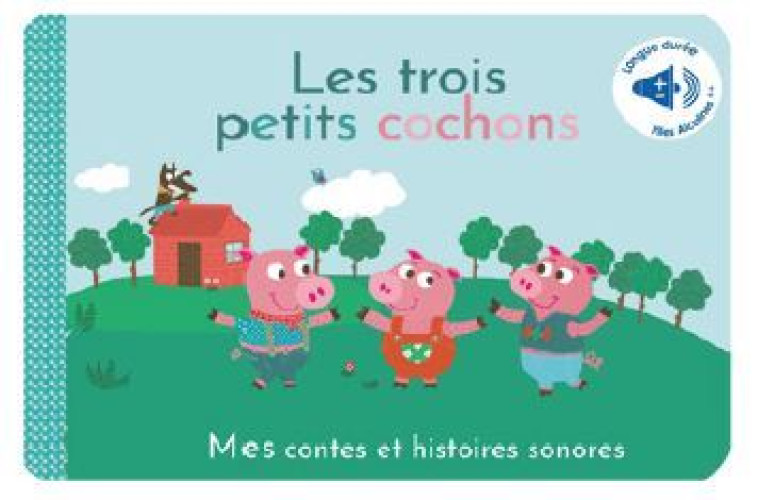 Les trois petits cochons, contes sonores - Deloste Marie - THOMAS EDITIONS